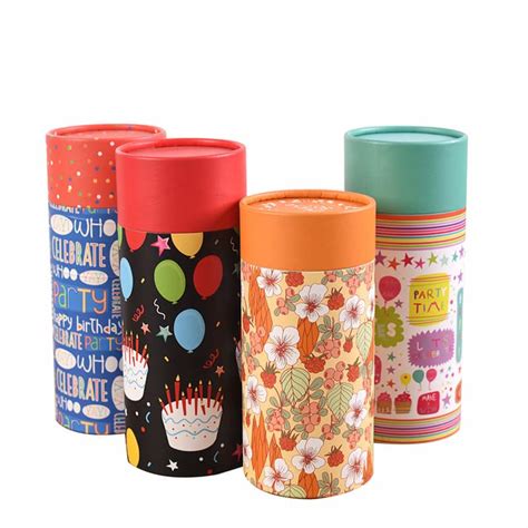 wholesale cylinder boxes with lids